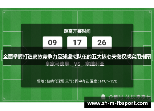 全面掌握打造高效竞争力足球虚拟队伍的五大核心关键权威实用指南